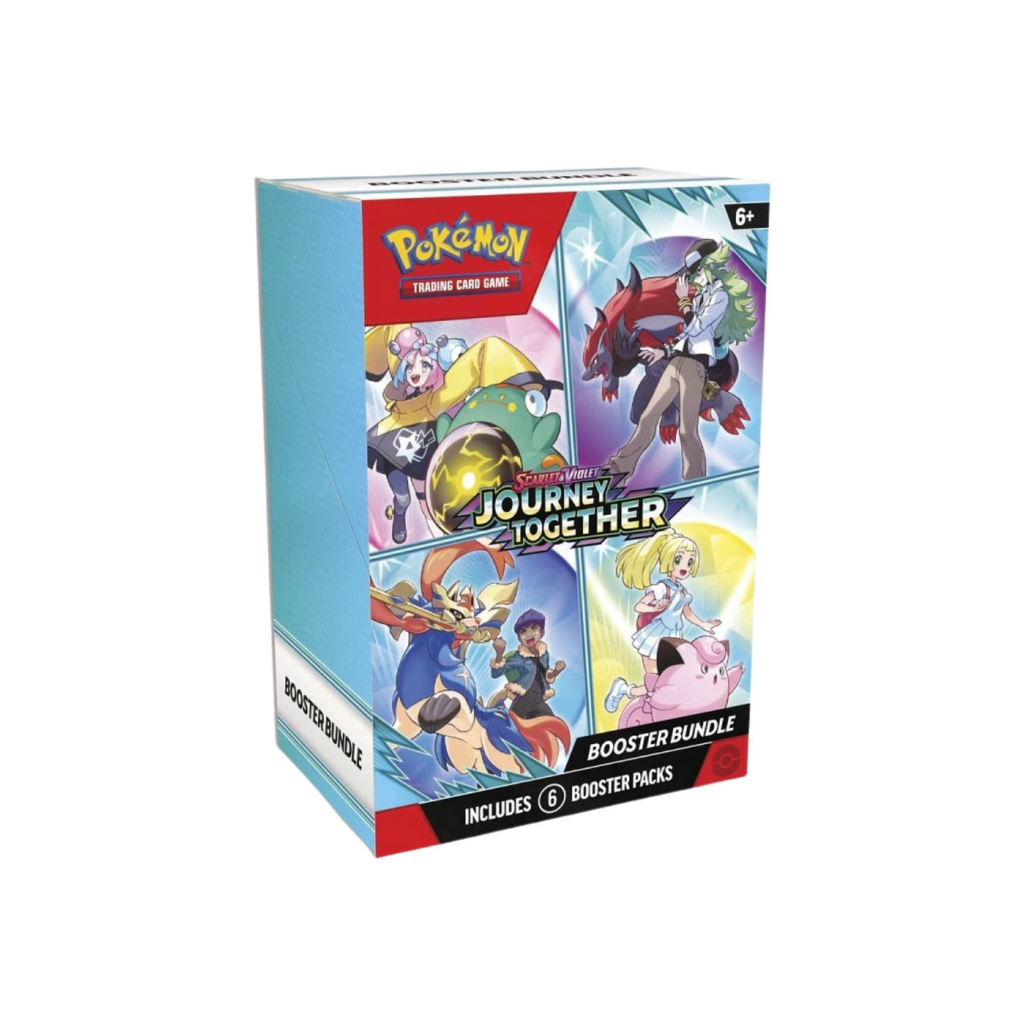 Pokémon Scarlet & Violet Journey Together Booster Bundle förpackning
