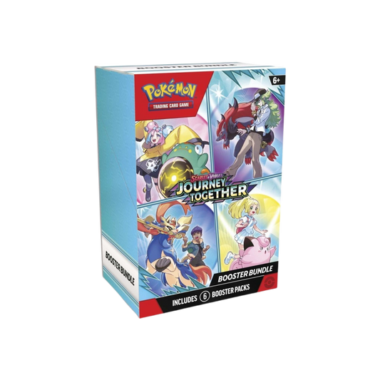 Pokémon Scarlet & Violet Journey Together Booster Bundle förpackning
