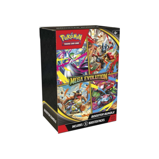 Pokémon Mega Evolution Base Booster Bundle med 6 booster packs