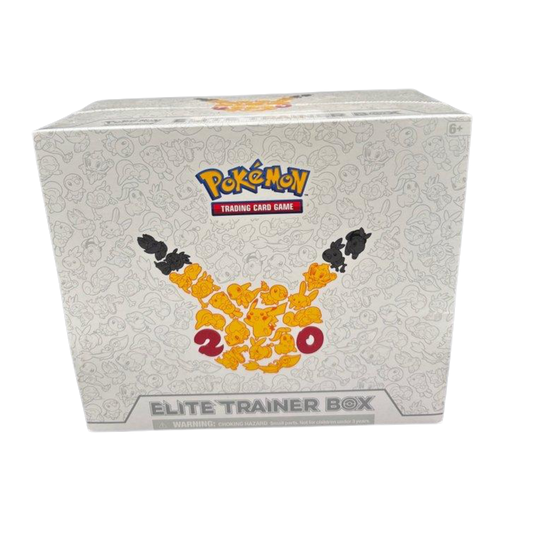 Pokémon XY Generations Elite Trainer Box 20th Anniversary sealed Pokémon TCG box med booster packs