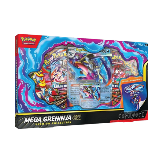 Pokémon TCG: Mega Greninja Ex Premium Collection Box