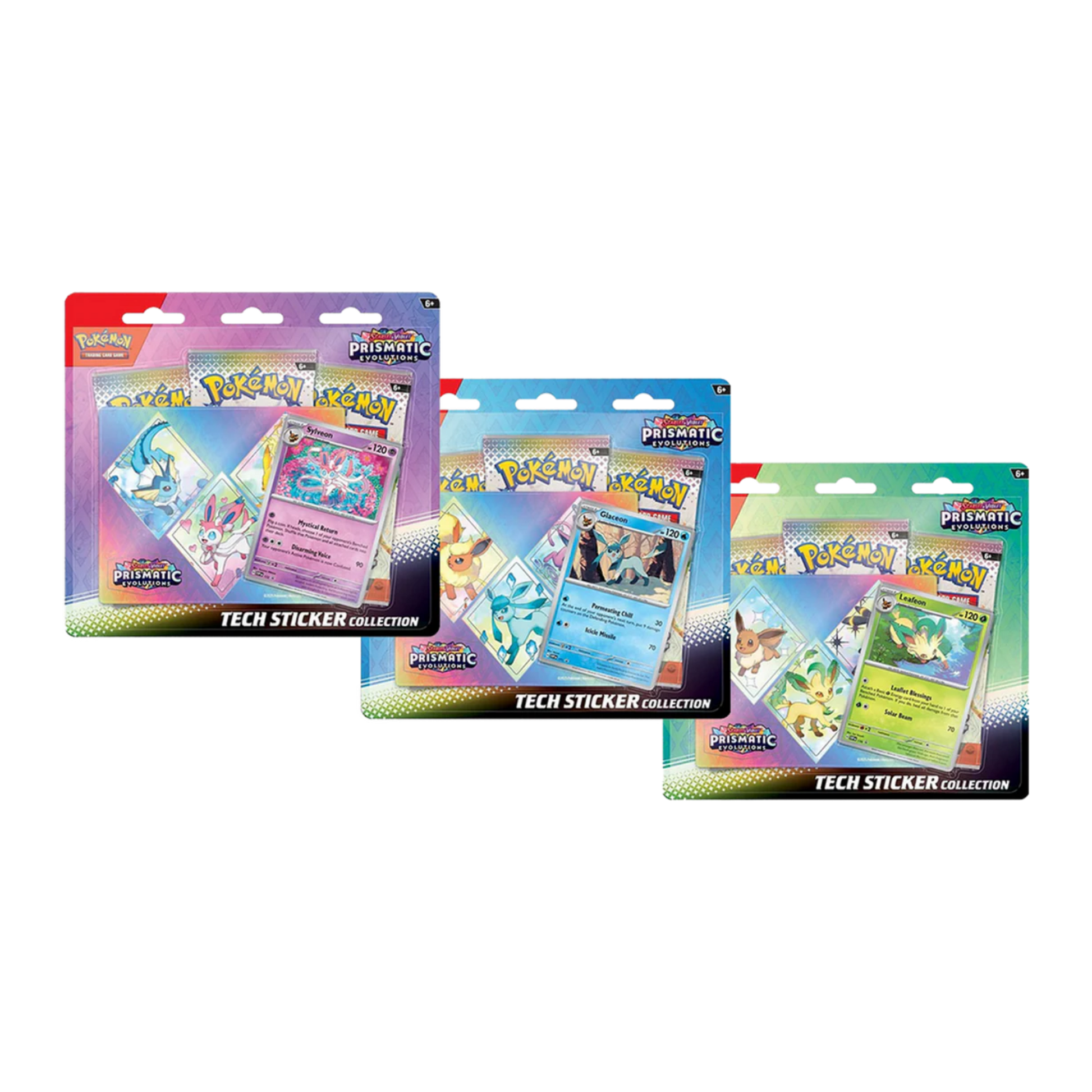 Pokémon Prismatic Tech Sticker Collection 