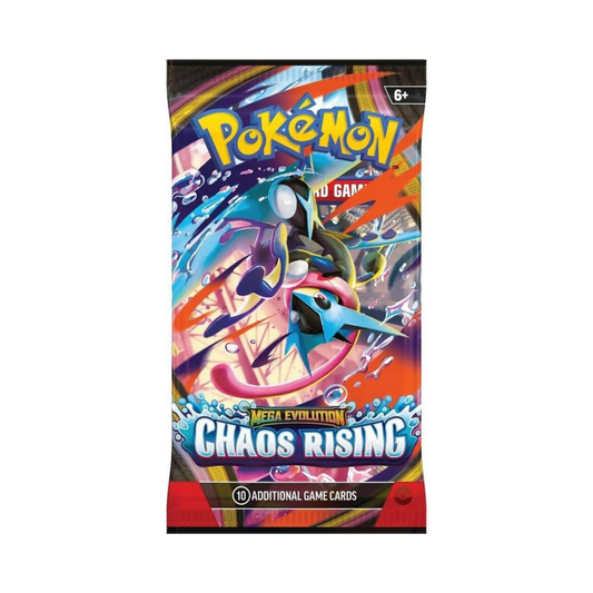 Pokémon Chaos Rising Booster Pack förseglat Pokémon TCG-pack