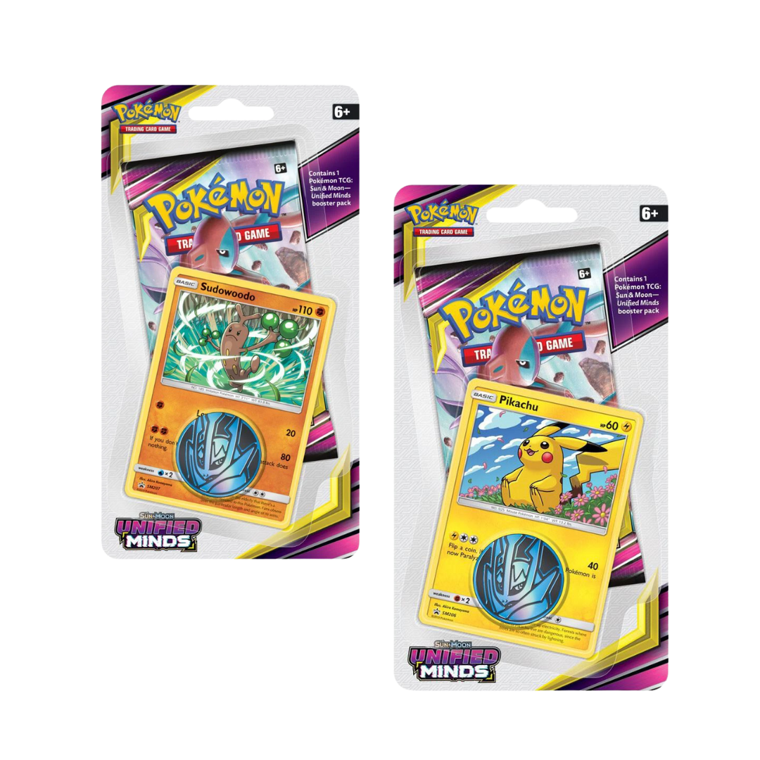 Pokémon Sun & Moon: Unified Minds Checklane Blister