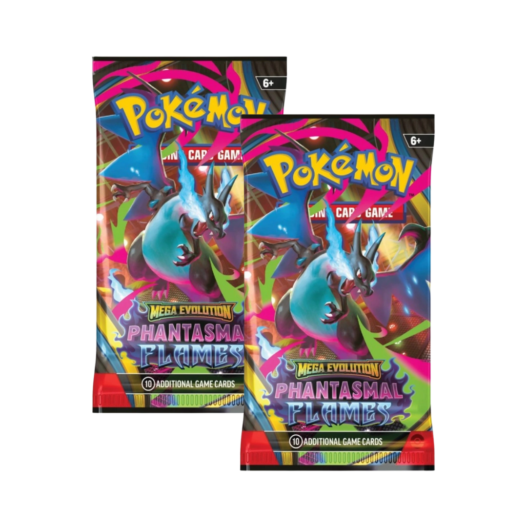 LIVEÖPPNING | Pokémon Mega Evolution: Phantasmal Flames Booster Pack