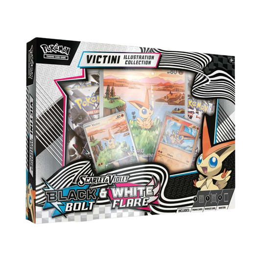 Pokémon Scarlet & Violet: Black & White Unova Victini Illustration Collection