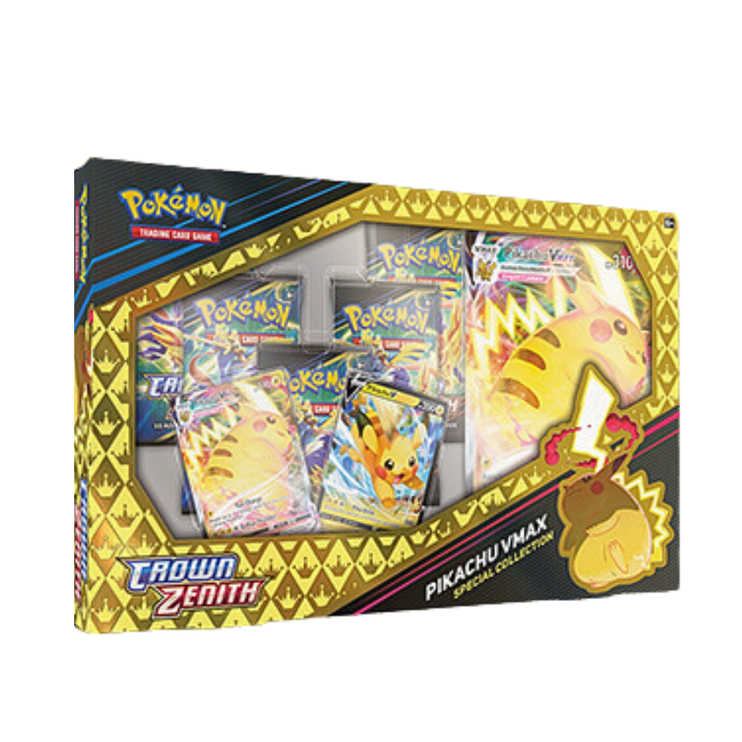 Pokémon Sword & Shield: Crown Zenith Pikachu Vmax Collection Box