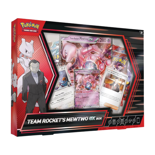 Pokémon TCG: Team Rocket's Mewtwo Ex Collection Box