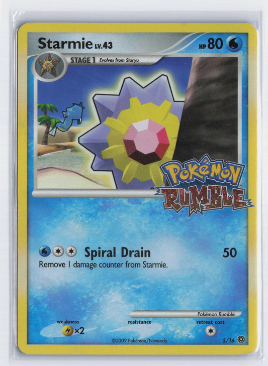Starmie - #5/16 - Pokémon Rumble