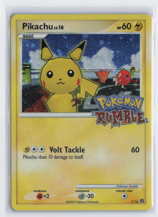 Pikachu - #7/16 - Pokémon Rumble