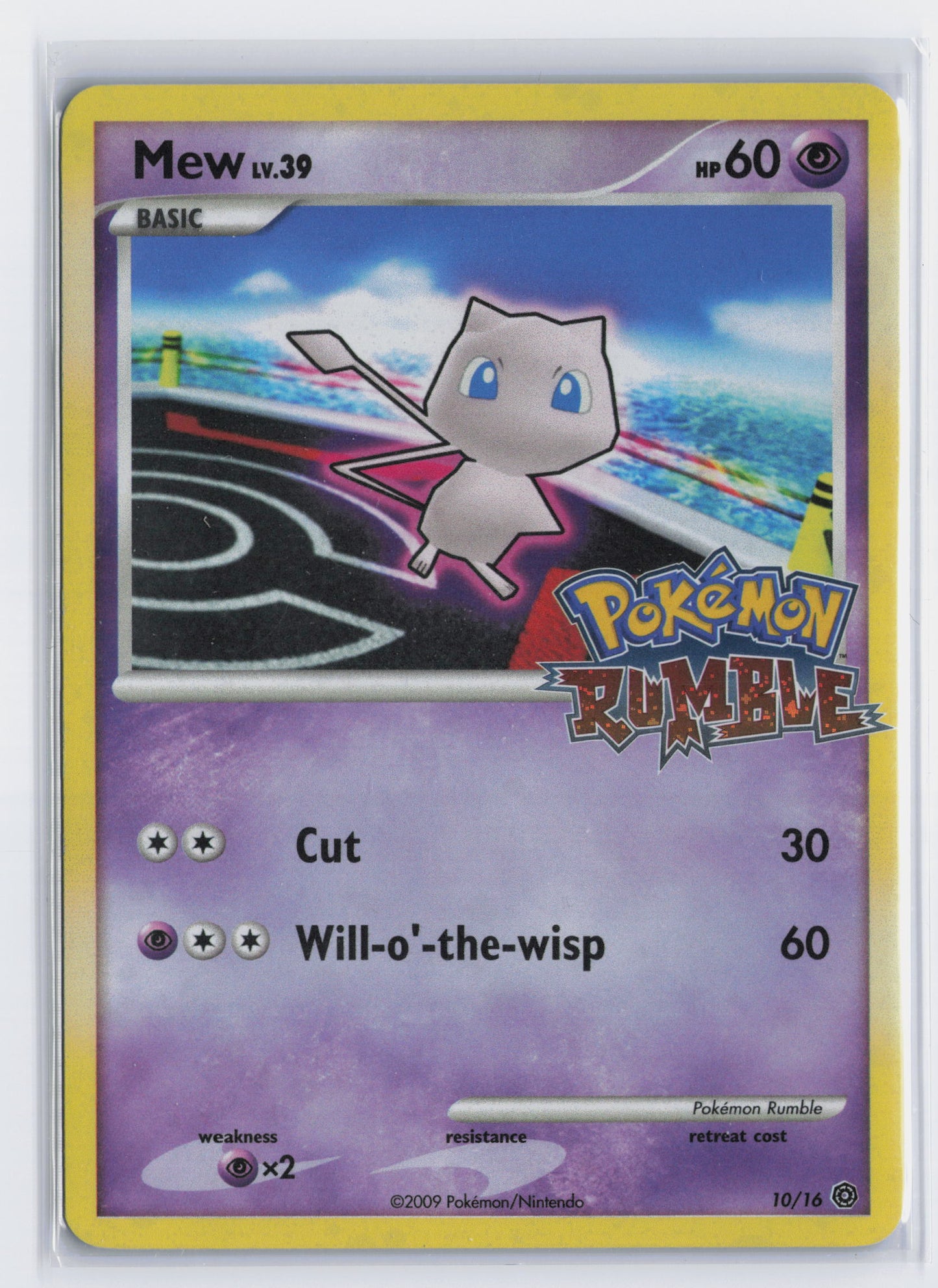 Mew - #10/16 - Pokémon Rumble