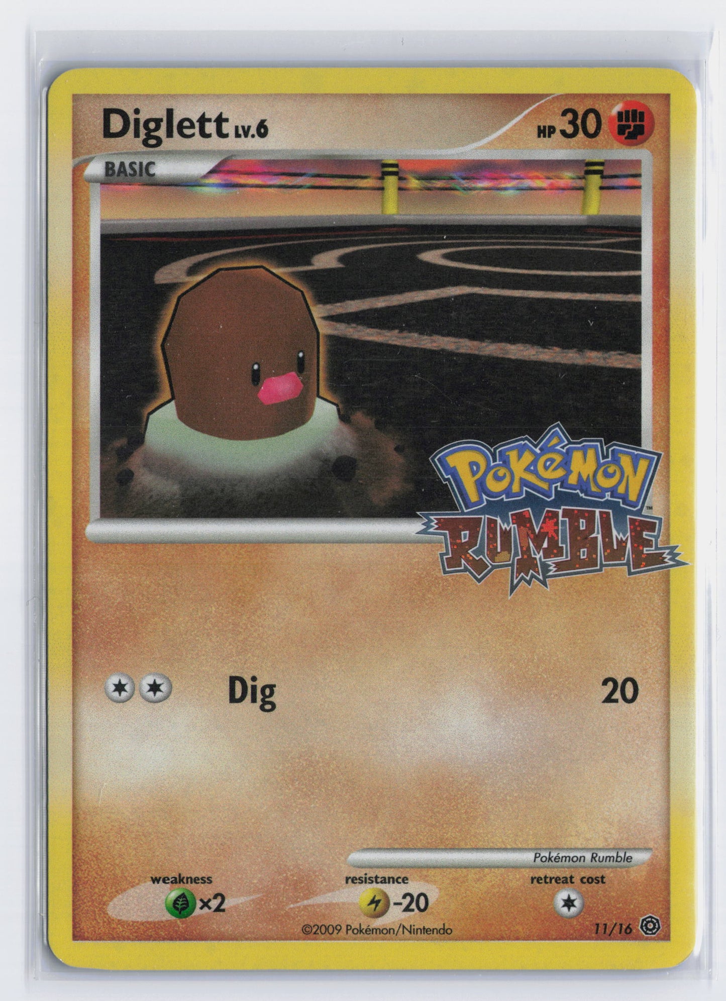 Diglett - #11/16 - Pokémon Rumble