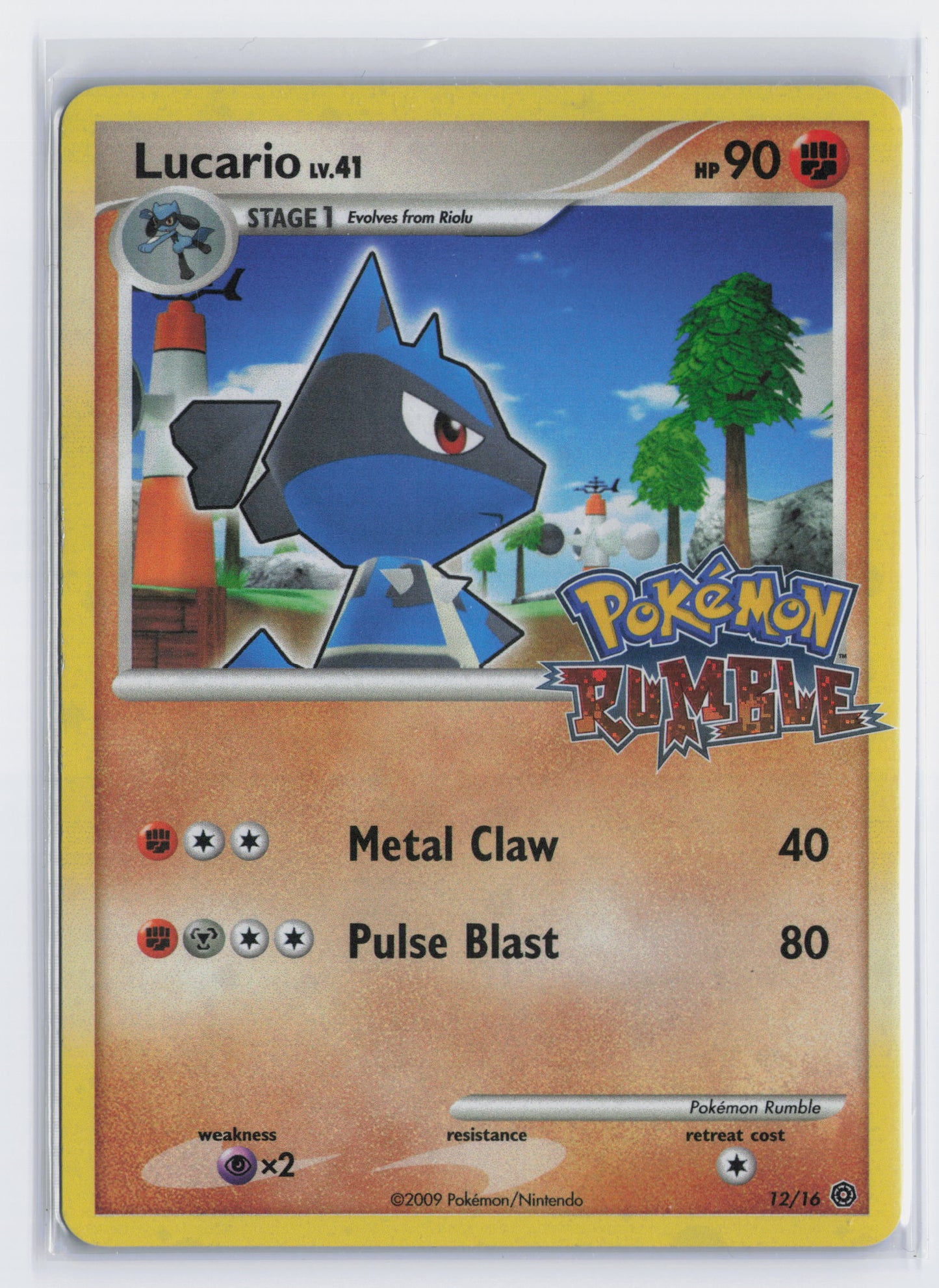 Lucario - #12/16 - Pokémon Rumble