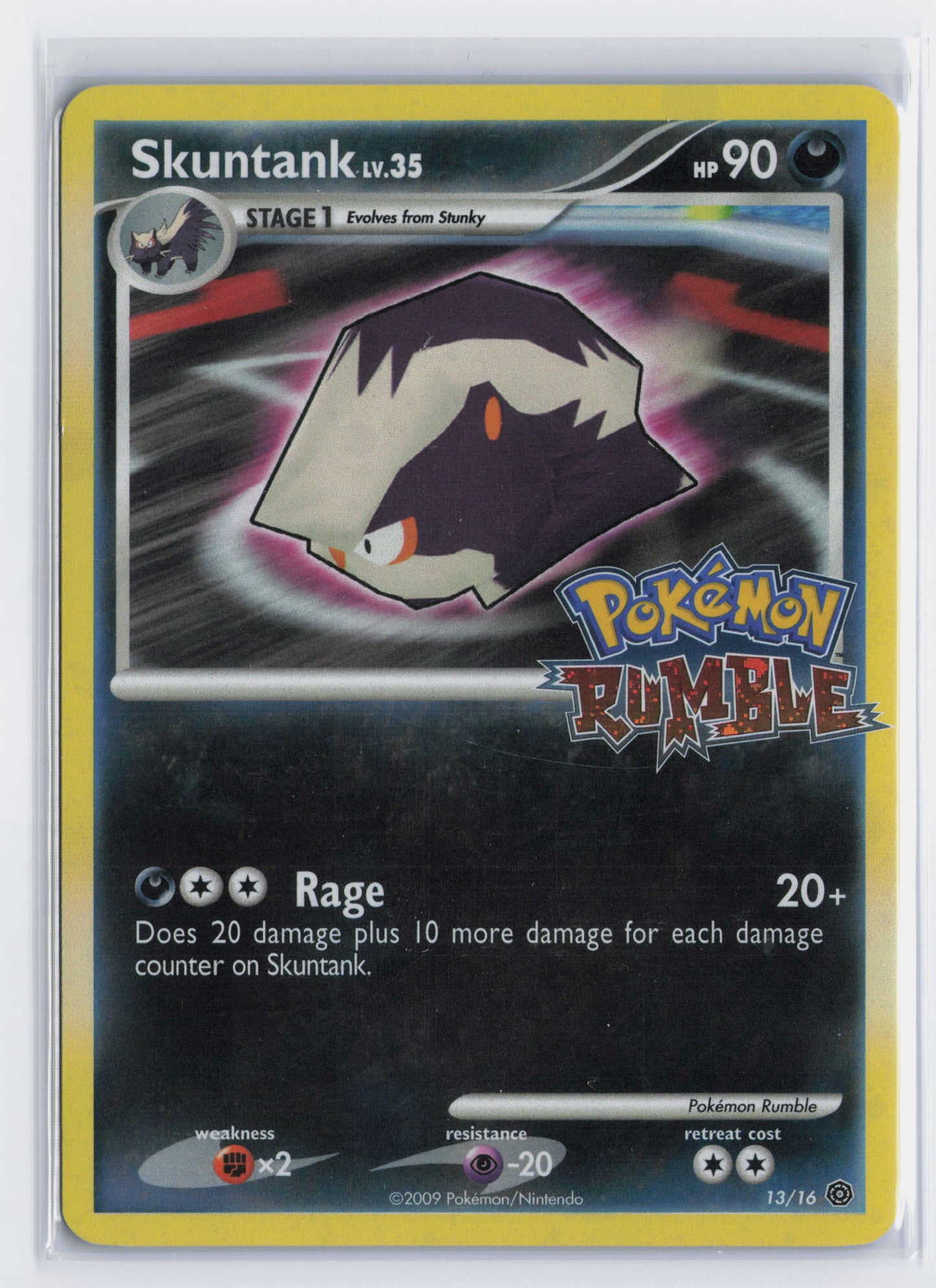 Skuntank - #13/16 - Pokémon Rumble