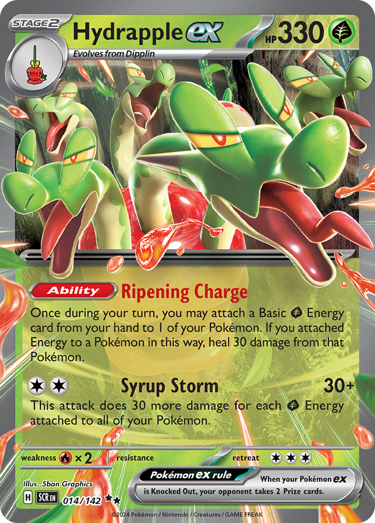 Hydrapple ex - #14/142 - Pokémon Scarlet & Violet - Stellar Crown