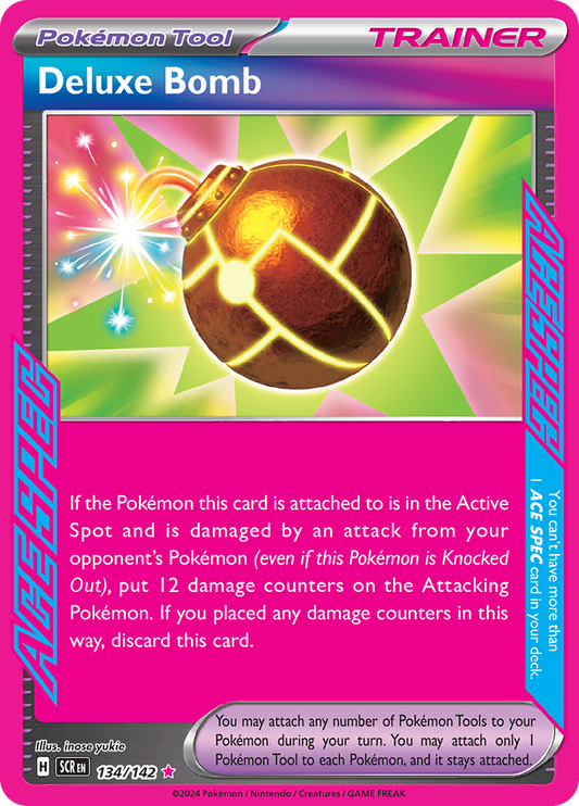 Deluxe Bomb - #134/142 - Pokémon Scarlet & Violet - Stellar Crown