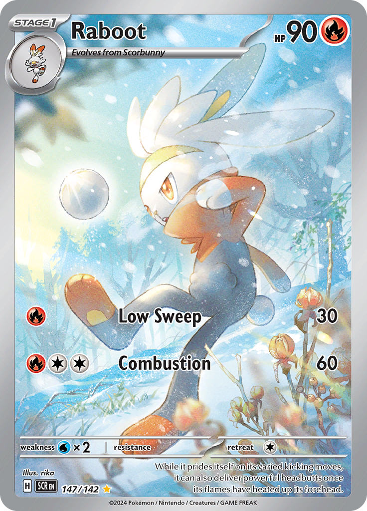 Raboot - #147/142 - Pokémon Scarlet & Violet - Stellar Crown
