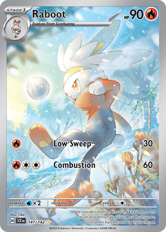 Raboot - #147/142 - Pokémon Scarlet & Violet - Stellar Crown