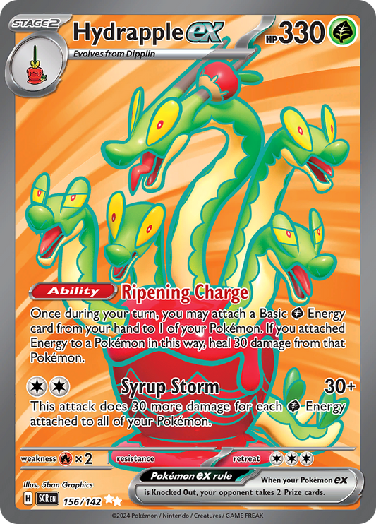 Hydrapple ex - #156/142 - Pokémon Scarlet & Violet - Stellar Crown