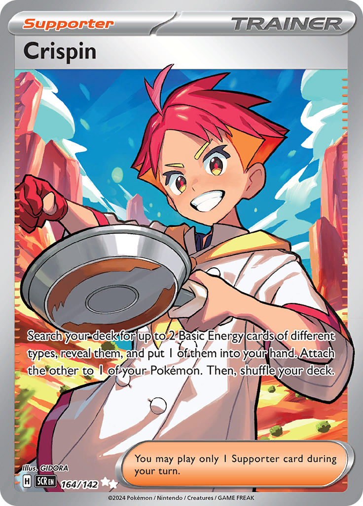 Crispin - #164/142 - Pokémon Scarlet & Violet - Stellar Crown