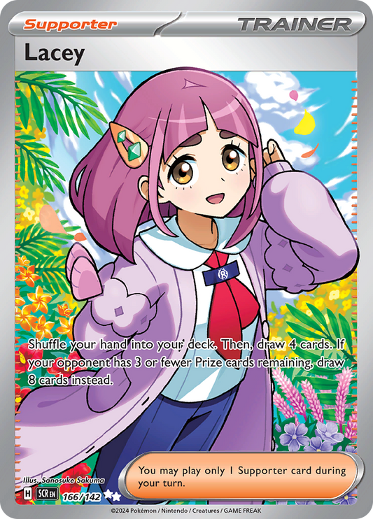 Lacey - #166/142 - Pokémon Scarlet & Violet - Stellar Crown