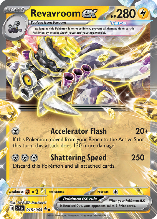 Revavroom ex - #15/64 - Pokémon Scarlet & Violet - Shrouded Fable