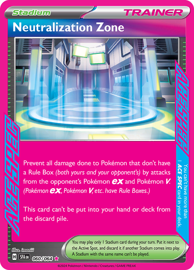 Neutralization Zone - #60/64 - Pokémon Scarlet & Violet - Shrouded Fable