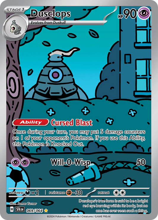Dusclops - #69/64 - Pokémon Scarlet & Violet - Shrouded Fable