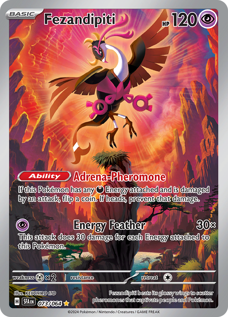 Fezandipiti - #73/64 - Pokémon Scarlet & Violet - Shrouded Fable