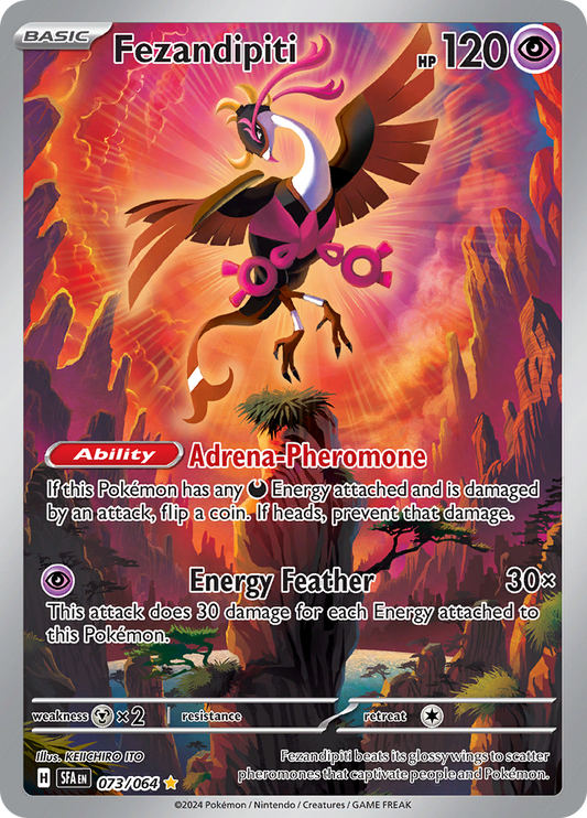 Fezandipiti - #73/64 - Pokémon Scarlet & Violet - Shrouded Fable