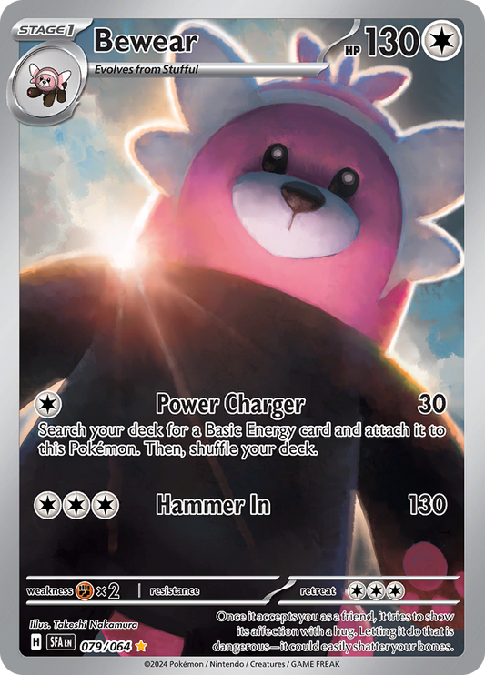 Bewear - #79/64 - Pokémon Scarlet & Violet - Shrouded Fable