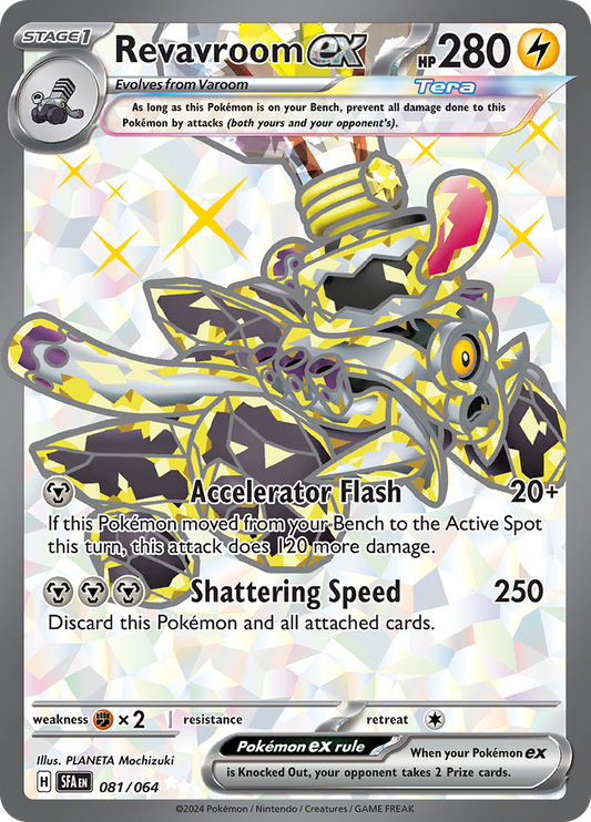 Revavroom ex - #81/64 - Pokémon Scarlet & Violet - Shrouded Fable