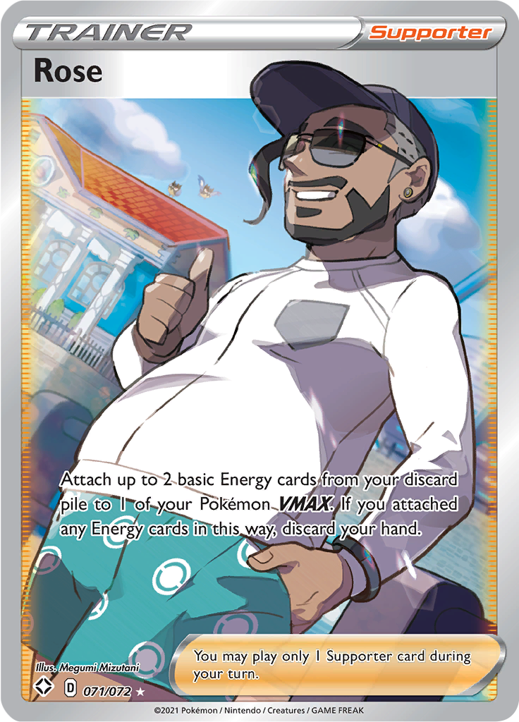 Rose - #71/72 - Pokémon Sword & Shield - Shining Fates