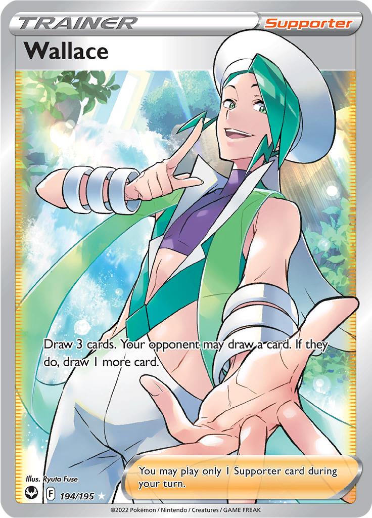 Wallace - #194/195 - Pokémon Sword & Shield - Silver Tempest