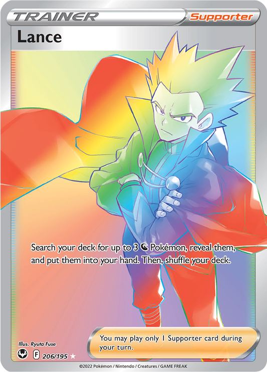 Lance - #206/195 - Pokémon Sword & Shield - Silver Tempest