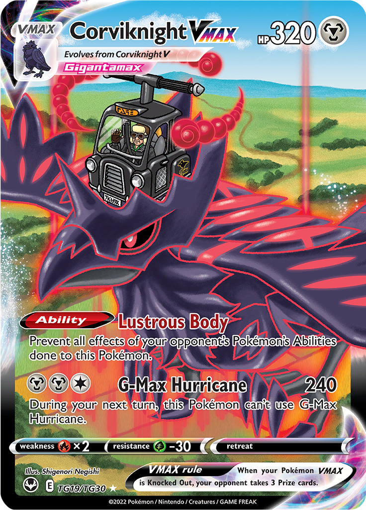 Corviknight VMAX - #TG19/TG30 - Pokémon Sword & Shield - Silver Tempest