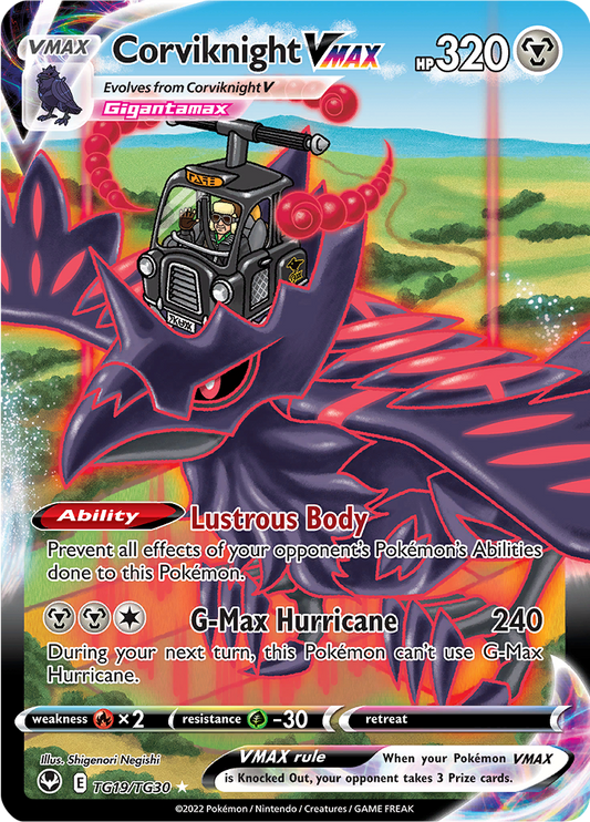Corviknight VMAX - #TG19/TG30 - Pokémon Sword & Shield - Silver Tempest