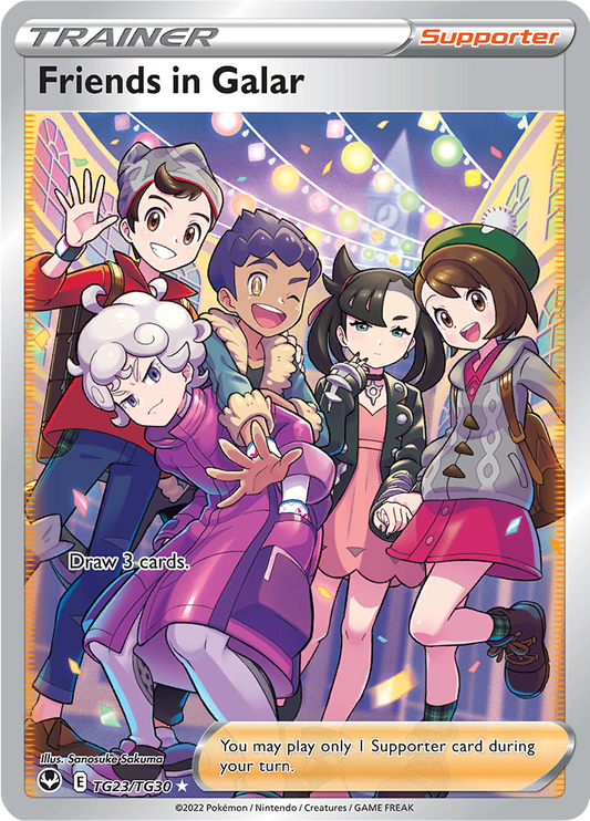 Friends in Galar - #TG23/TG30 - Pokémon Sword & Shield - Silver Tempest
