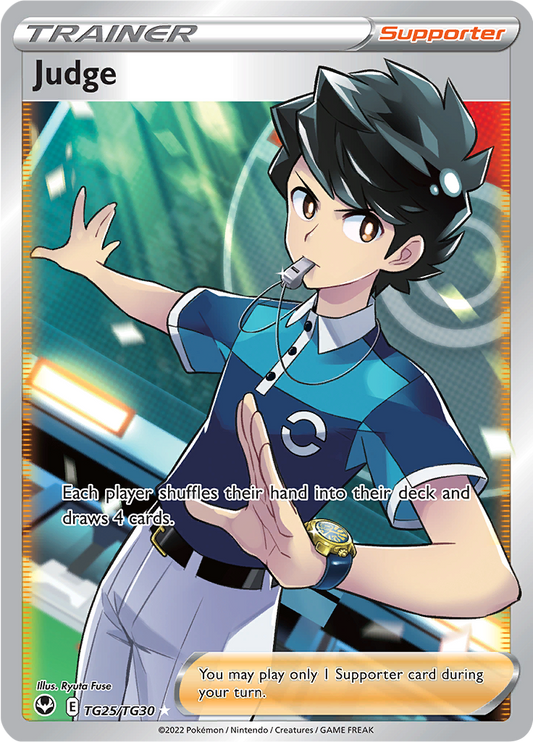 Judge - #TG25/TG30 - Pokémon Sword & Shield - Silver Tempest