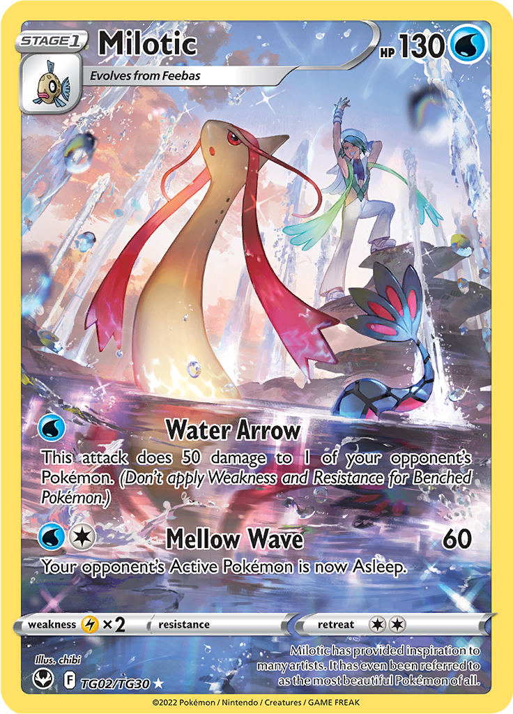 Milotic - #TG2/TG30 - Pokémon Sword & Shield - Silver Tempest
