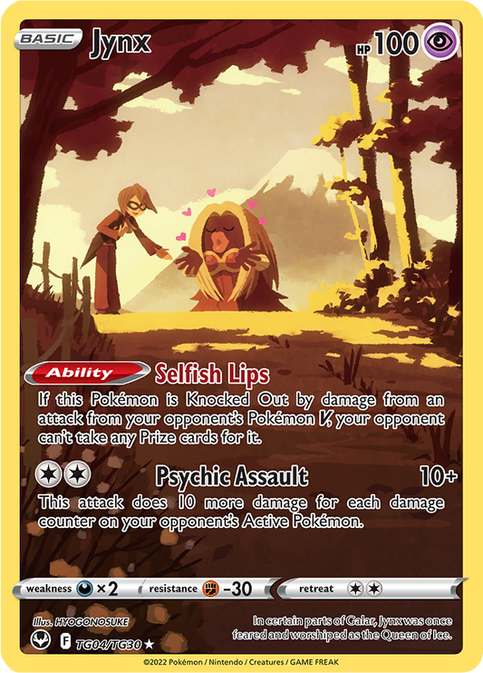 Jynx - #TG4/TG30 - Pokémon Sword & Shield - Silver Tempest