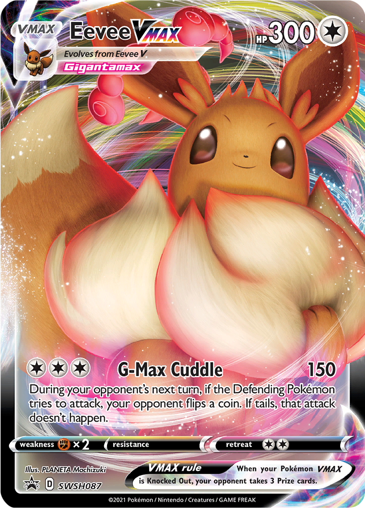 Eevee VMAX - #SWSH87 - Pokémon Sword & Shield - Promo