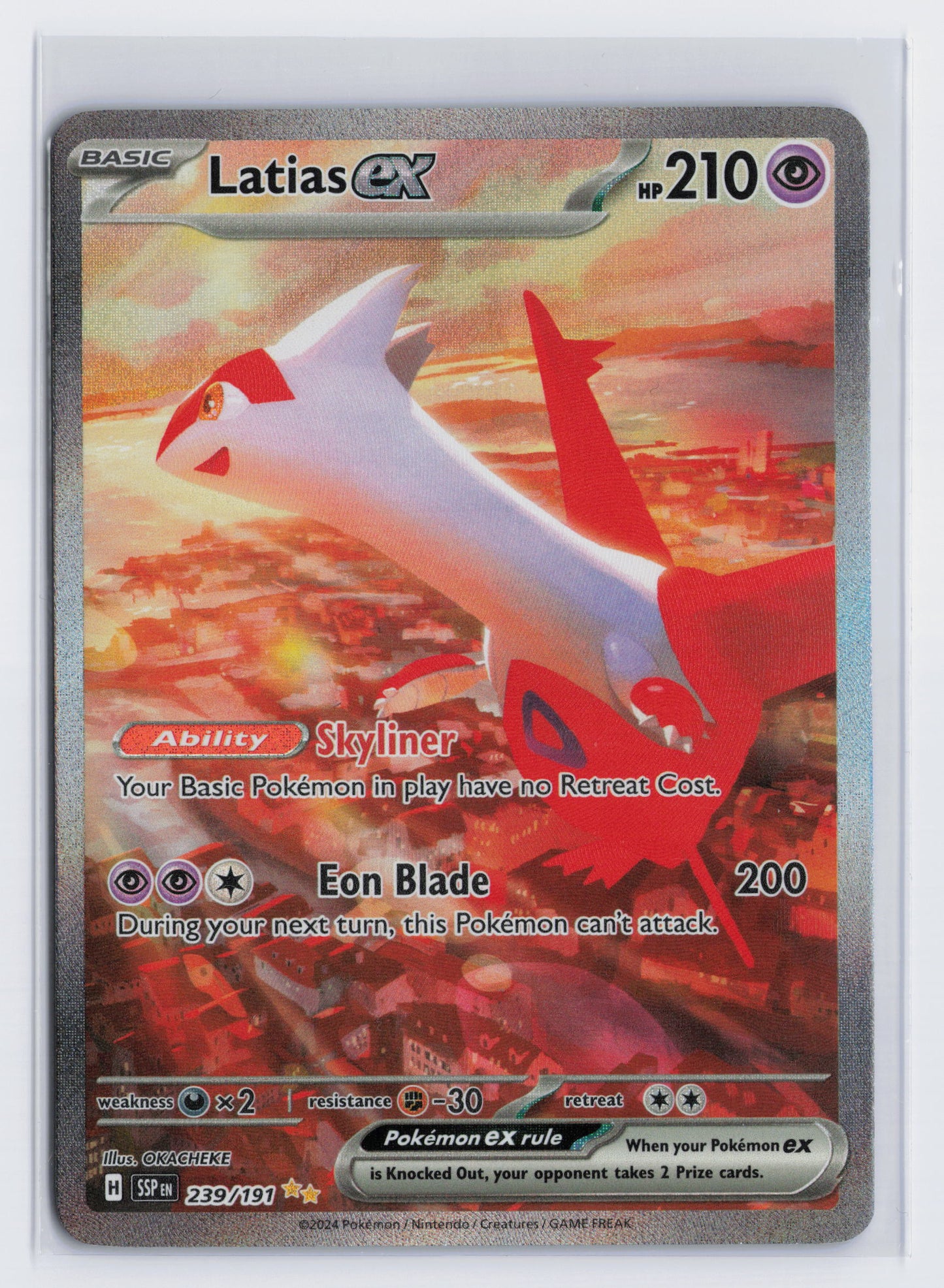 Latias ex - #239/191 - Pokémon Scarlet & Violet - Surging Sparks