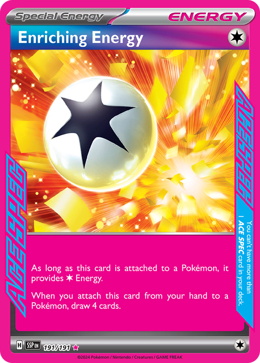 Enriching Energy - #191/191 - Pokémon Scarlet & Violet - Surging Sparks