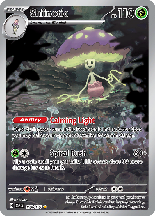Shiinotic - #194/191 - Pokémon Scarlet & Violet - Surging Sparks