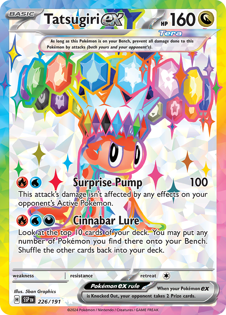 Tatsugiri ex - #226/191 - Pokémon Scarlet & Violet - Surging Sparks