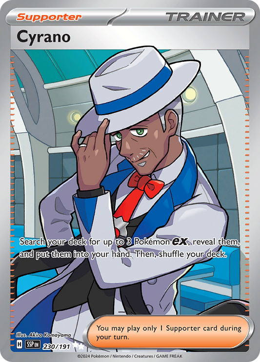 Cyrano - #230/191 - Pokémon Scarlet & Violet - Surging Sparks