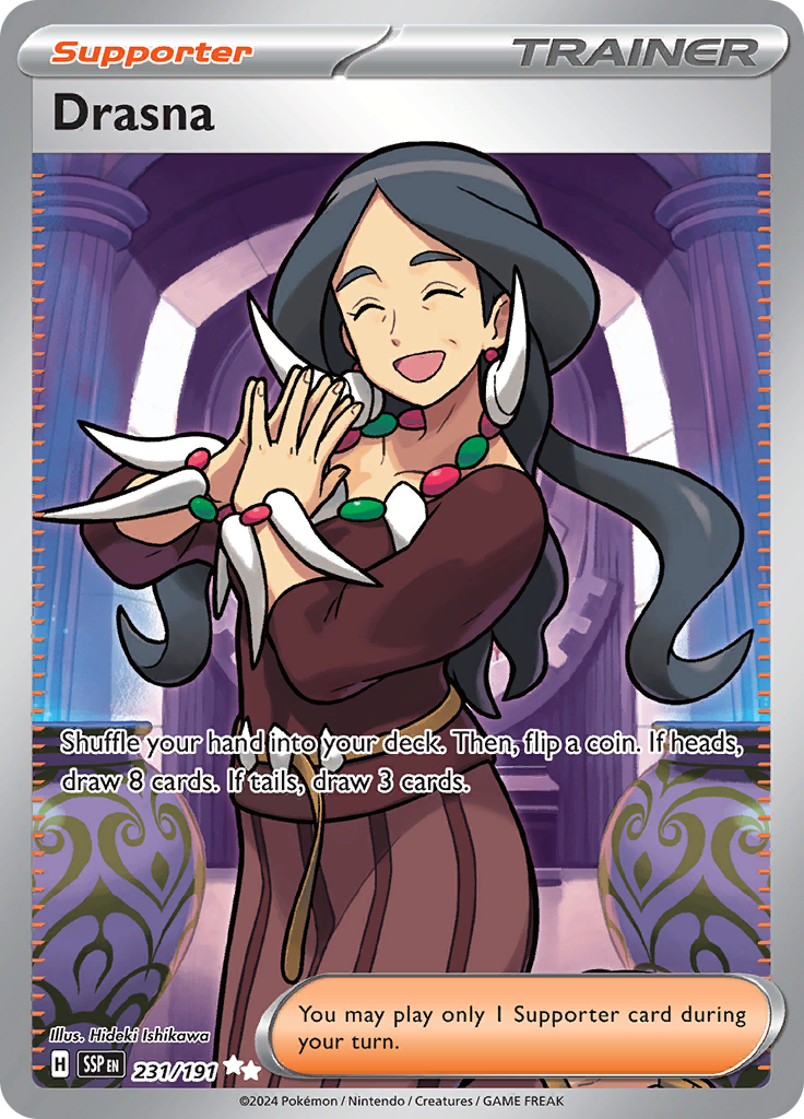 Drasna - #231/191 - Pokémon Scarlet & Violet - Surging Sparks
