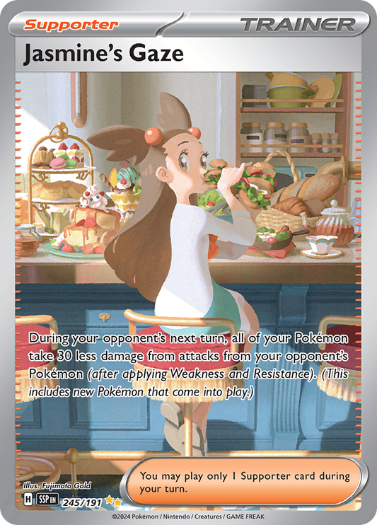 Jasmine's Gaze - #245/191 - Pokémon Scarlet & Violet - Surging Sparks