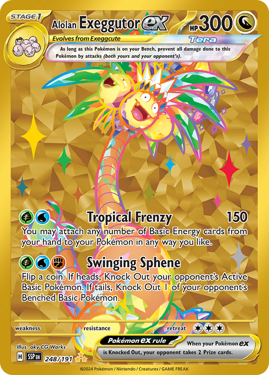 Alolan Exeggutor ex - #248/191 - Pokémon Scarlet & Violet - Surging Sparks